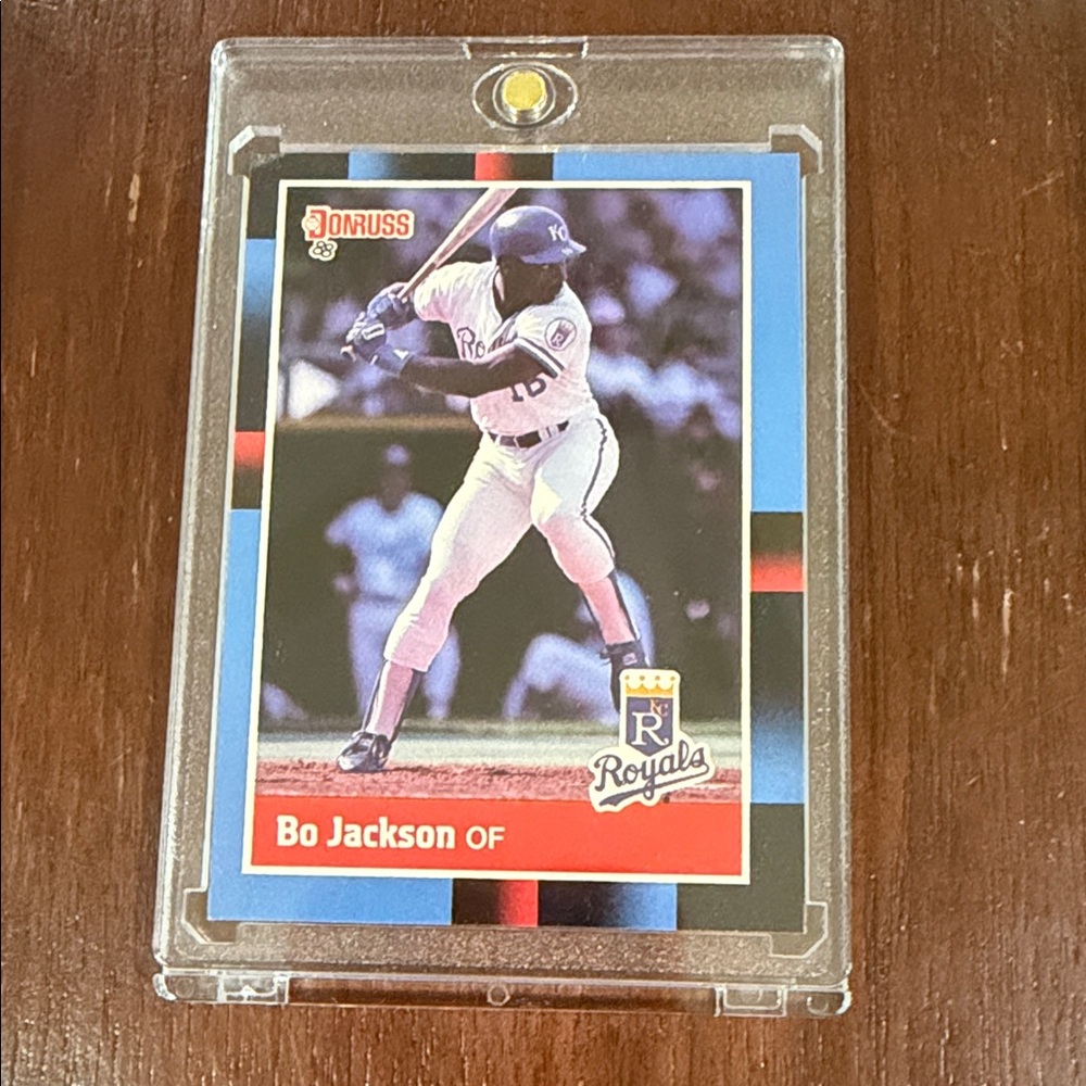 Bo Jackson Donruss 85 Baseball Card - CLEAN READY TO GRADE